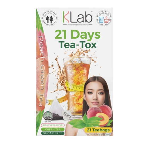 21 Days TeaTox Peach with Artichoke + Stevia